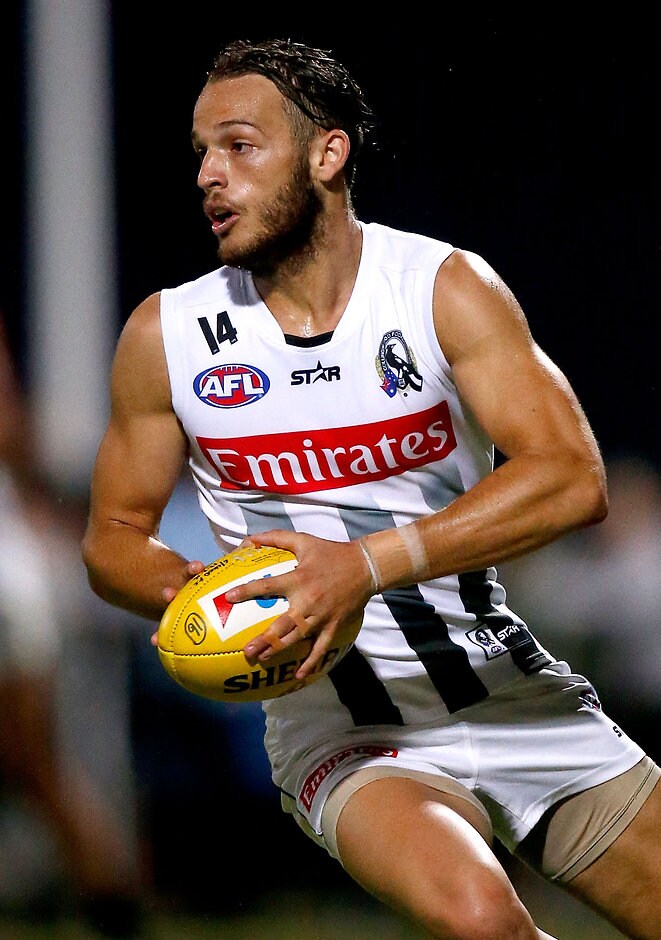 AFL 2016 Training - Collingwood Intra-Club Match James Aish is set to make his first appearance in Collingwood colours against the Cats - ${keywords}